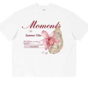 Áo thun Boxy đi biển- Mùa hè